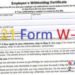 2021 W 4 Form Printable State W4 Form 2021