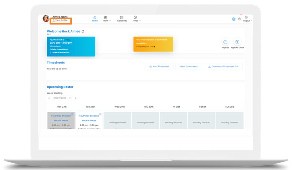 Edit Your ATO Documents TFN Declaration Details Employee Portal