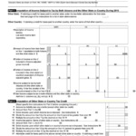 Fillable Arizona Form 309 Credit For Taxes Paid To Another State Or