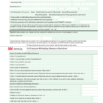 Fillable Form D 4 Employee Withholding Allowance Certificate
