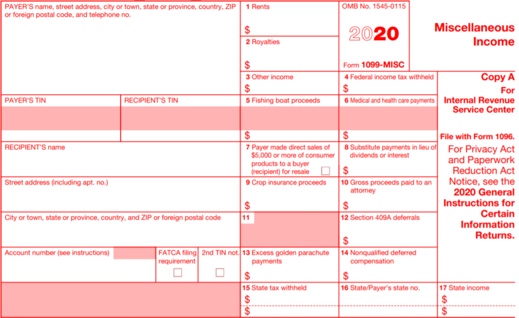Form 1099 MISC What Is It
