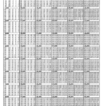 Form 500 Georgia Income Tax Table Printable Pdf Download