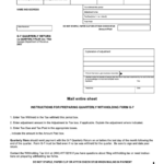 Form G 7 Quarterly Return 2003 Printable Pdf Download