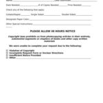 FREE 10 Copy Request Forms In PDF MS Word