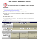 GA DoR G 7 2018 Fill Out Tax Template Online US Legal Forms