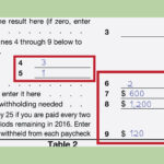 How To Fill Out A W 4 with Pictures WikiHow