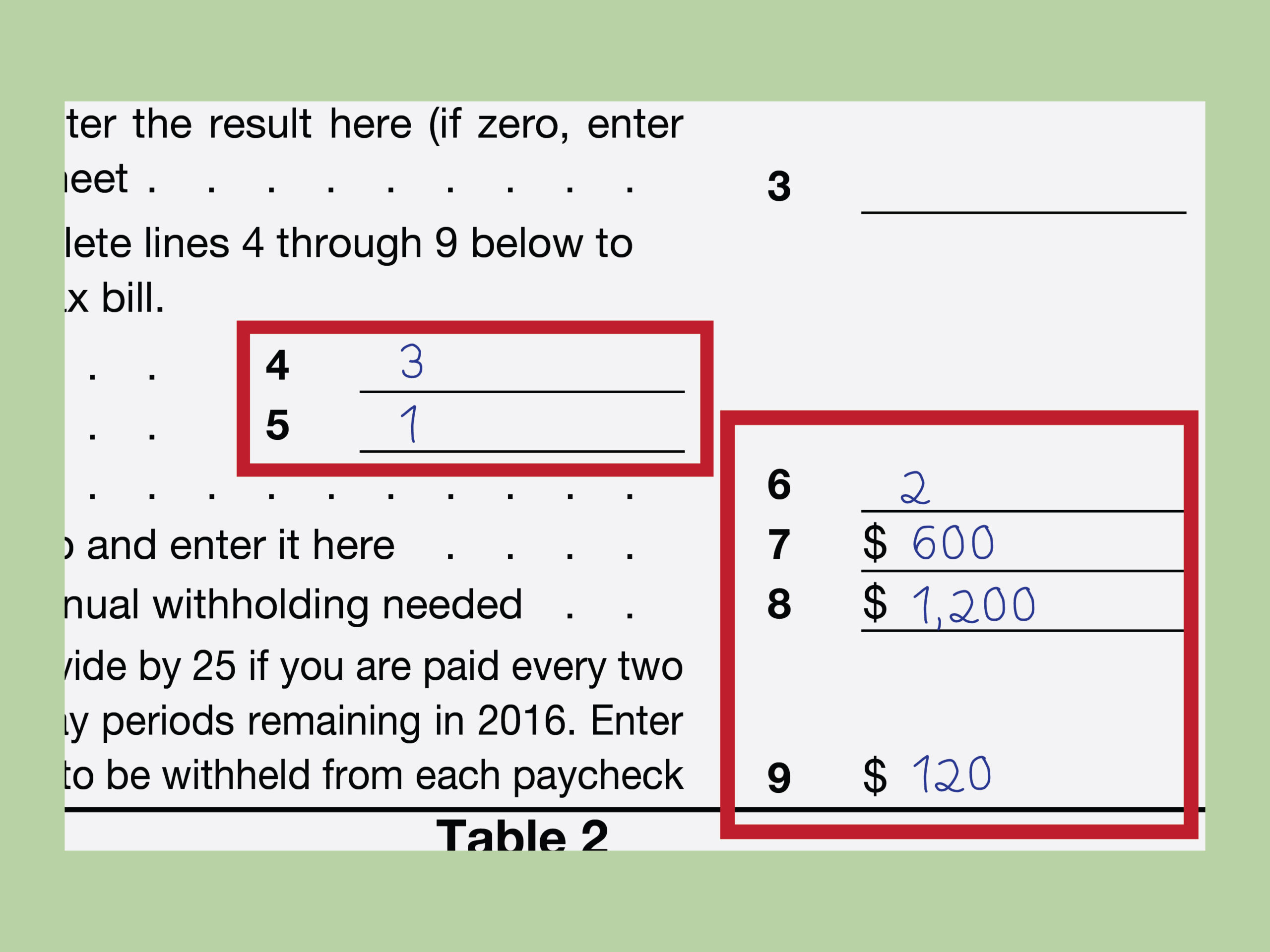 How To Fill Out A W 4 With Pictures WikiHow How To Fill Out A W 4 with Pictures WikiHow