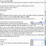 Learn How To Fill The Form 1040 ES Estimated Tax For Individuals YouTube