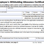 Printable W2 And W4 Forms W4 Form 2021