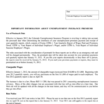 Unemployment Tax Form Colorado UNEMEN