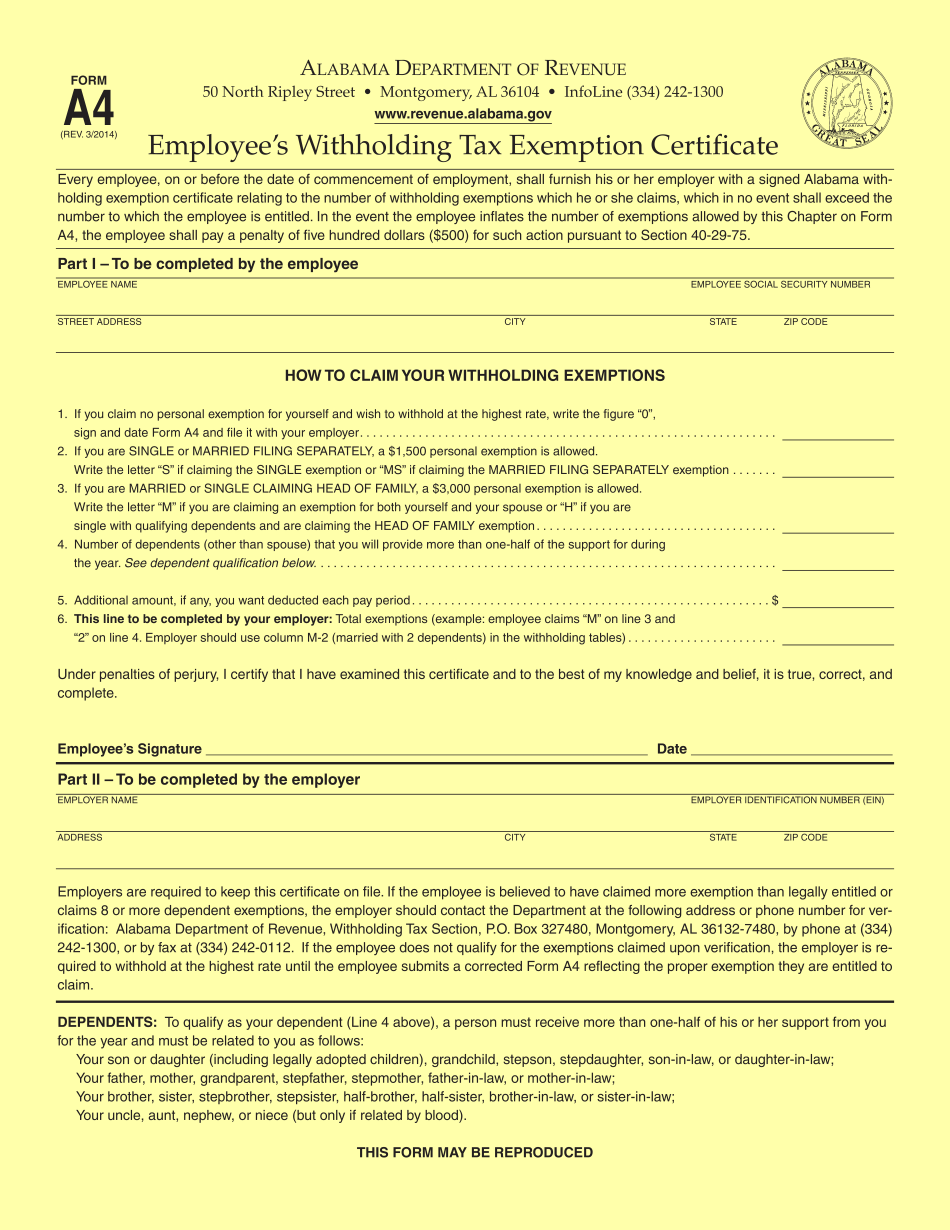 2022 Arizona State Withholding Form